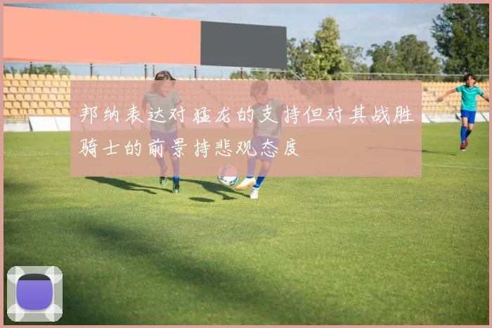 邦纳表达对猛龙的支持但对其战胜骑士的前景持悲观态度
